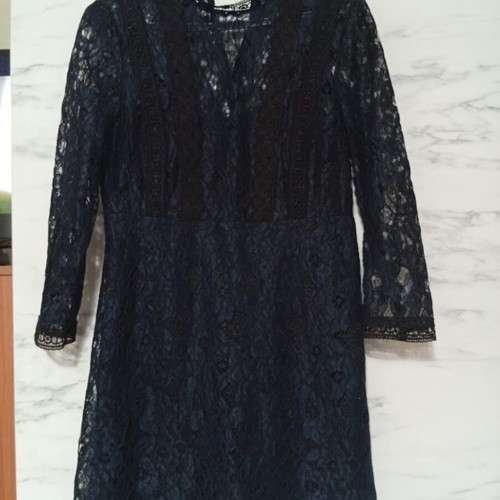 short tight blue dresses ZARA. Long blue gathered dress. TS – Hibuy market