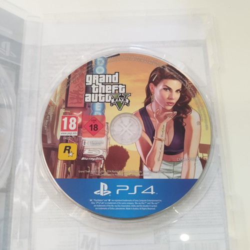 Grand Theft Auto V PlayStation 4 used, no original box
