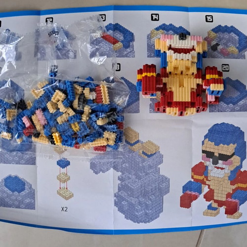 Franky building block new, One Piece figure