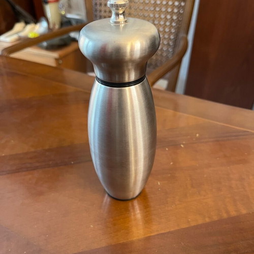 Pepper mill stainless steel new