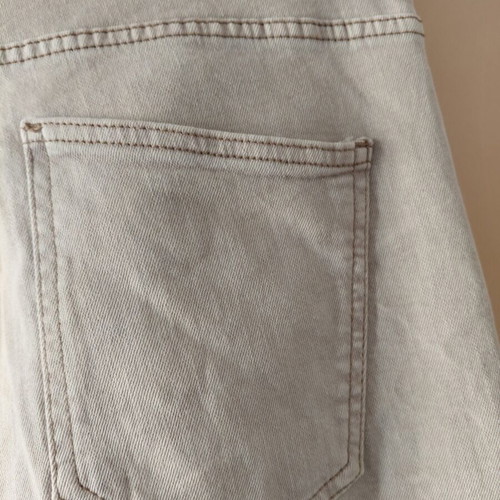 Pull & Bear men's jeans like new, stone washed beige-gray, size EUR 42