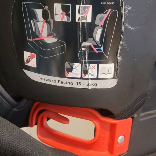 Joie car seat group 15-36 like new with washable covers