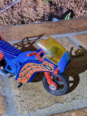 Spider-Man Motorrad Bike Corgi 1978 used