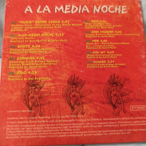 Kaoma A La Media Noche CD used