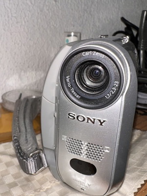 Sony Handycam DCR-HC20E PAL MiniDV video camera with accessories