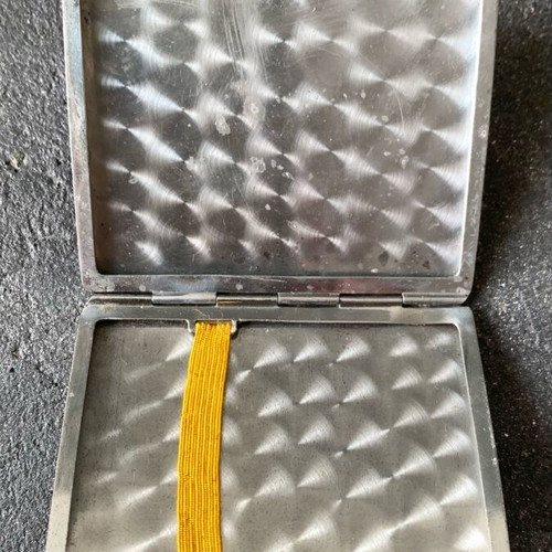Old box with stamps used