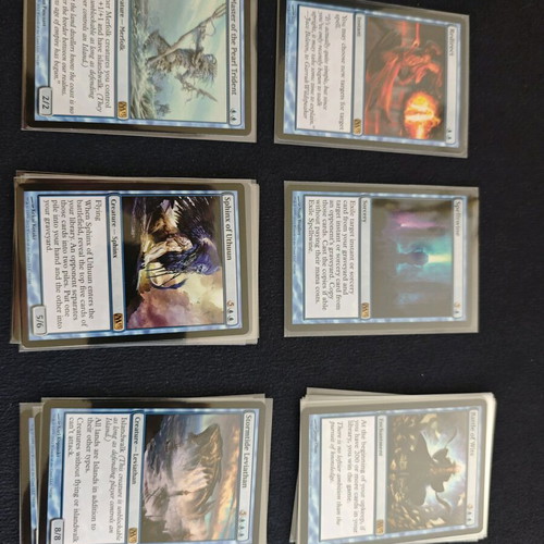 Magic the Gathering M13 Blue Collection near mint with sleeves