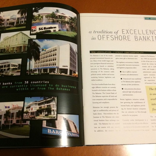 The Bahamas book like new, 28 pages