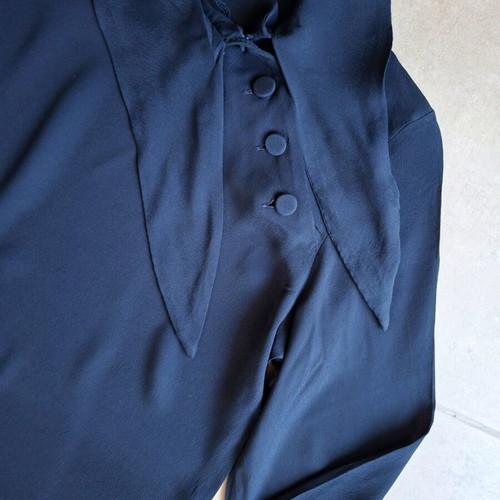 Mango blouse blue, like new, size XS