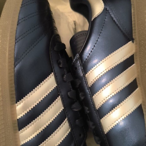 Adidas Samba sneakers new, metallic blue, size 42 unisex