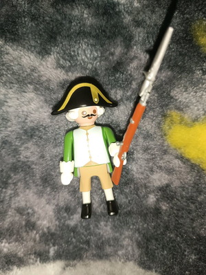 Playmobil figure series 17 like new missing jacket and feather