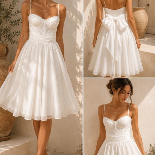 Coast white cocktail dress new, size M