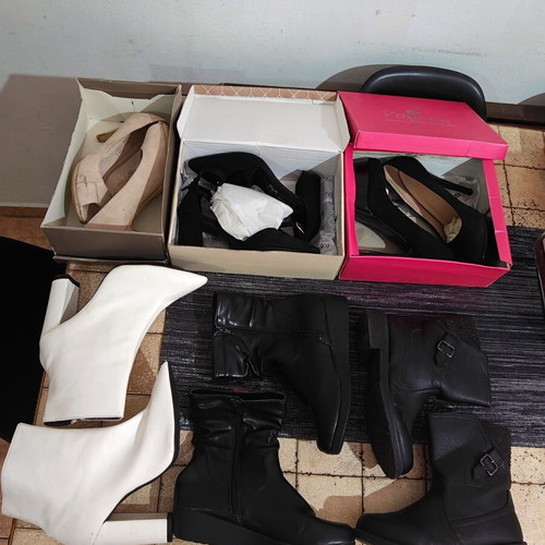 Voi & Noi heels and ankle boots used, pack of 6 pairs