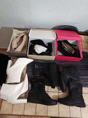 Voi & Noi heels and ankle boots used, pack of 6 pairs