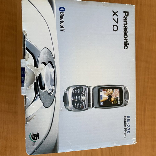 Panasonic EB-X70 collectible mobile phone used