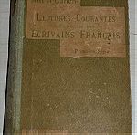 Βιβλίο παλιό του 1902: "LECTURES COURANTES EXTRAITES DES ECRIVAINS" στα γαλλικά με 400 σελίδες!
