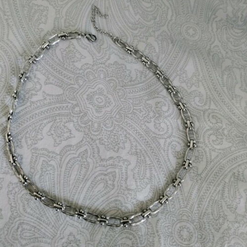 Steel necklace new