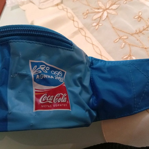 Collectible waist bag from Athens 2004 Olympic Games Coca-Cola new