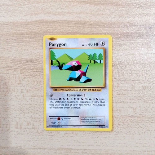 Pokémon Porygon Evolutions Card 2016 Near Mint