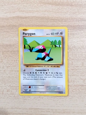 Pokémon Porygon Evolutions Card 2016 Near Mint