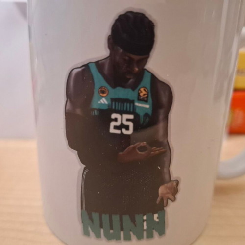 K. Nunn Mug new, white