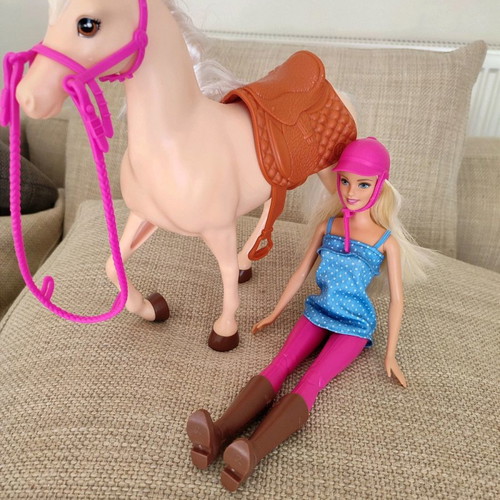 Barbie doll and horse new in excellent condition