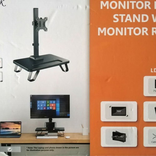 Bratec monitor desk stand new, supports up to 32 inches