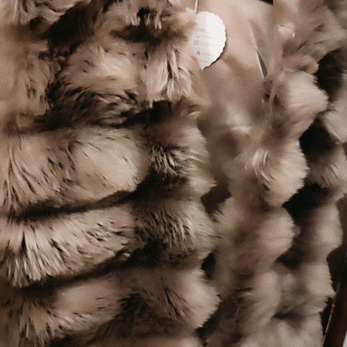 Fur women's new synthetic brown with wide fit