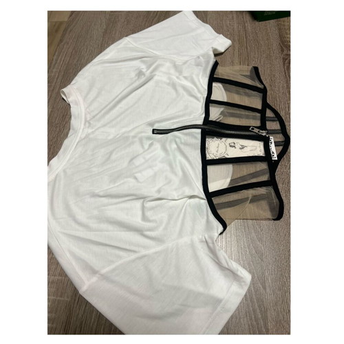Blouse corset Miss Rosy size M new, black and white