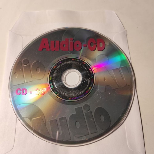 Audio CD#36 compilation used, electronic music