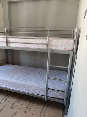 IKEA SVÄRTA bunk bed frame