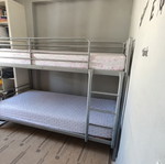 IKEA SVÄRTA bunk bed frame