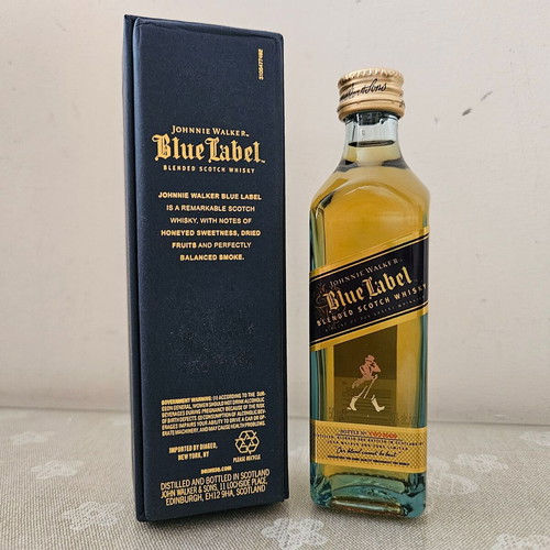 Johnnie Walker Blue Label miniature with original box, new