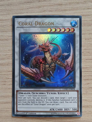 Coral Dragon LEHD-ENB38 1st edition Ultra Rare new
