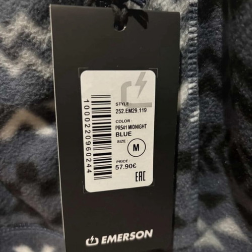 Emerson jacket new, size Medium, grey