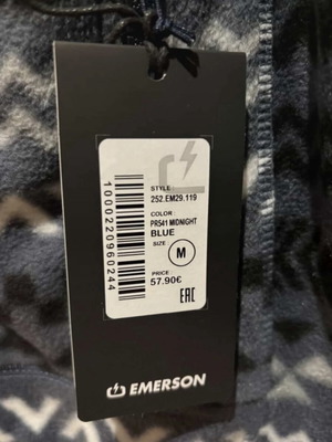 Emerson jacket new, size Medium, grey