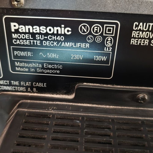 Panasonic cassette player