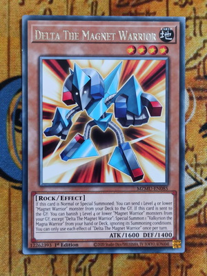 Delta The Magnet Warrior κάρτα Effect Monster σαν καινούργιο