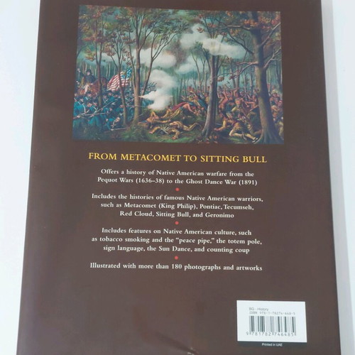 Native American Warriors hardcover book new
