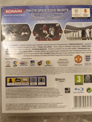 PES 2012 Pro Evolution Soccer PS3 game