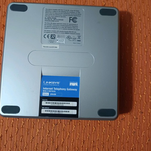 Linksys SPA400 4 FXO ports like new