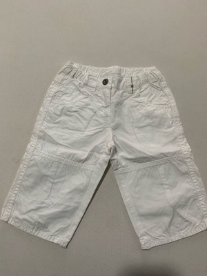 Mexx bermuda shorts for 3-year-old boy, like new, white, size 98 cm