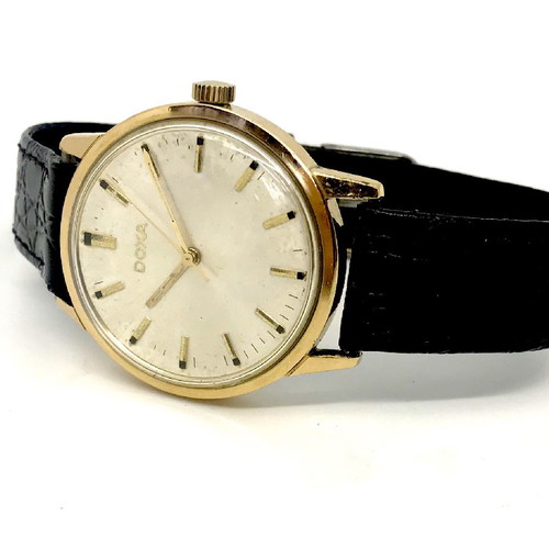 Doxa vintage 1960 used men's mechanical wristwatch