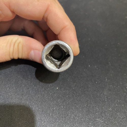 KS Tools Allen Socket 12mm used, Chrome-Vanadium