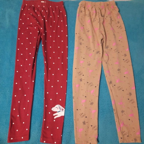 Pack of 8 girls' pants and jeans like new