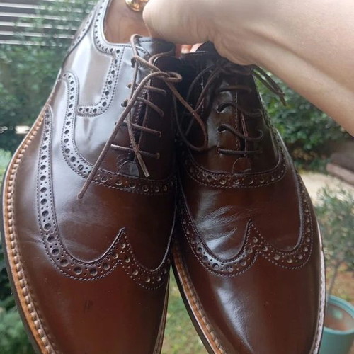 Dolce & Gabbana men's leather Brogue shoes size 44, like new