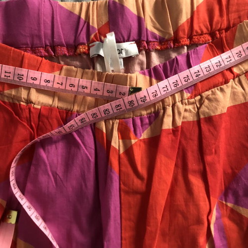 Canar women's summer printed pants like new, colorful