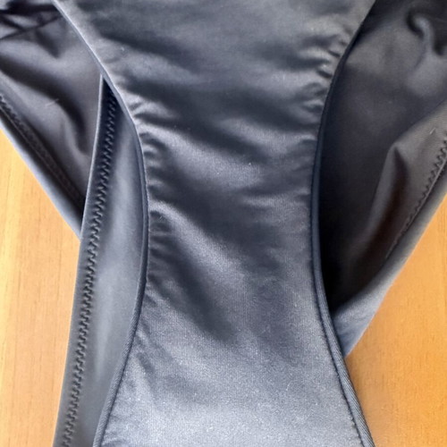 SugarFree black women's swimsuit like new, adjustable straps