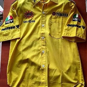 Valentino Rossi Yamaha MotoGP Pit Crew 2006 Κοντομάνικο πουκάμισο Large