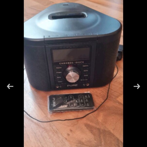 Pure Chronos iDock Series II DAB/FM/AUX stereo radio like new